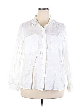 the essential collection by Anthropologie Long Sleeve Button-Down Shirt (view 1)