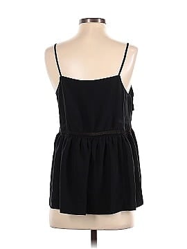 Madewell Sleeveless Silk Top (view 2)