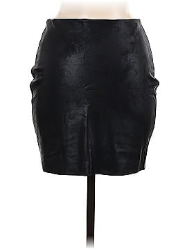 Gianni Bini Faux Leather Skirt (view 2)