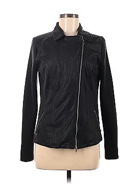 MONORENO Faux Leather Jacket (view 1)