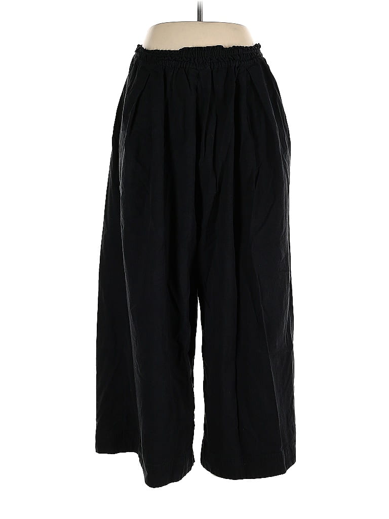 Intimately by Free People 100% Cotton Black Casual Pants Size L - photo 1