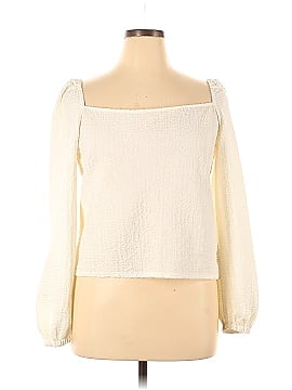 Express One Eleven Long Sleeve Blouse (view 1)