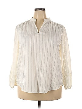 Ann Taylor Long Sleeve Blouse (view 1)