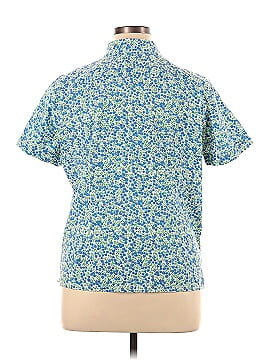 Basic Editions Short Sleeve Button-Down Shirt (view 2)