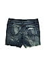 Maurices Stars Ombre Blue Denim Shorts Size 16 - photo 2