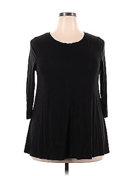 Lane Bryant 3/4 Sleeve T-Shirt (view 1)