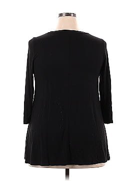 Lane Bryant 3/4 Sleeve T-Shirt (view 2)