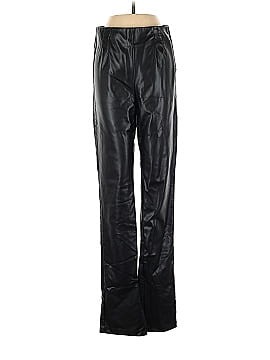 Zara Faux Leather Pants (view 1)