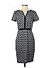Ann Taylor Jacquard Argyle Gray Casual Dress Size 2 - photo 1