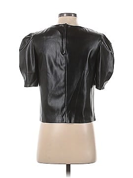 Cupcakes & Cashmere Faux Leather Top (view 2)