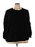 Simply Vera Vera Wang Black Pullover Sweater Size 4X (Plus) - photo 1