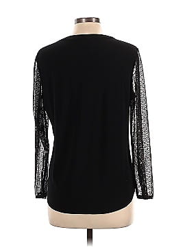 Black Label by Evan Picone Long Sleeve Blouse (view 2)