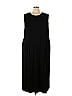 J.Jill Solid Black Casual Dress Size 4X (Plus) - photo 1