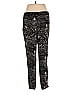 Mossimo Supply Co. 100% Rayon Paisley Stars Graphic Animal Print Black Active Pants Size L - photo 2