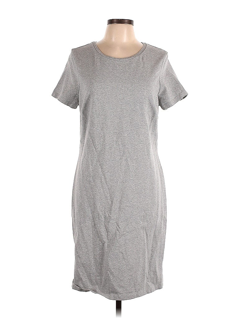 Old Navy Marled Solid Gray Casual Dress Size XL - photo 1