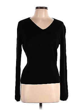 Evelyne Grace Cashmere Pullover Sweater (view 1)