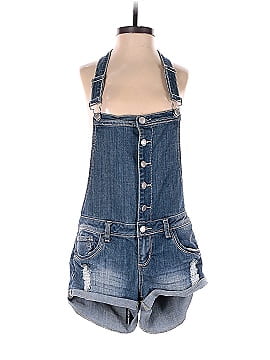 Almost Famous Overall Shorts (view 1)