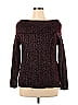 White House Black Market Marled Burgundy Pullover Sweater Size XL - photo 1