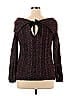 White House Black Market Marled Burgundy Pullover Sweater Size XL - photo 2
