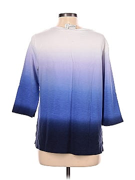 Zenergy by Chico's 3/4 Sleeve T-Shirt (view 2)