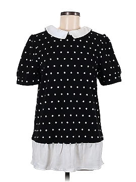 Adrianna Papell Short Sleeve Blouse (view 1)