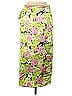 WAYF Floral Motif Baroque Print Floral Tropical Green Casual Skirt Size L - photo 2