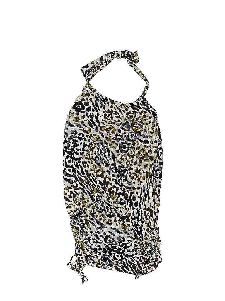 Magicsuit Animal Print Leopard Print Gold Swimsuit Top Size 8 - photo 1