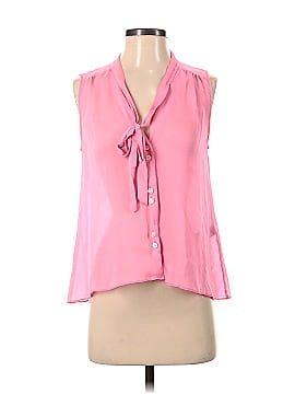 Elizabeth and James Sleeveless Silk Top (view 1)
