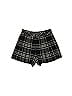 Alice + Olivia Houndstooth Argyle Checkered-gingham Grid Plaid Tweed Black Shorts Size 2 - photo 2