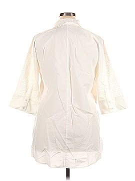 Zara Basic 3/4 Sleeve Button-Down Shirt (view 2)