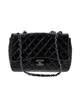 Chanel Crinkled Patent Quilted Single Flap Shoulder Bag (view 1)
