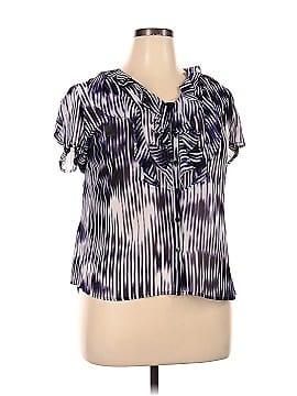 Worthington Short Sleeve Blouse (view 1)