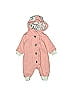 PatPat Jacquard Marled Pink Short Sleeve Outfit Size 0-3 mo - photo 1