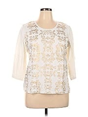 Zenergy By Chico's 3/4 Sleeve Blouse