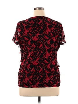 212 Collection Short Sleeve Blouse (view 2)