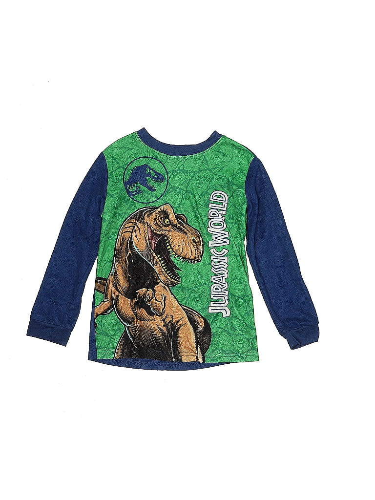 Jurassic World Green Sweatshirt Size 6 - photo 1