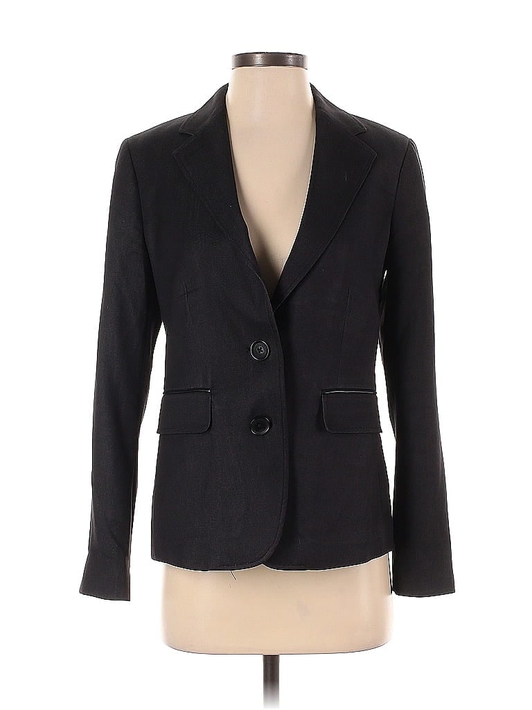 Pre-owned Andrew Marc Blazer Jacket In Black