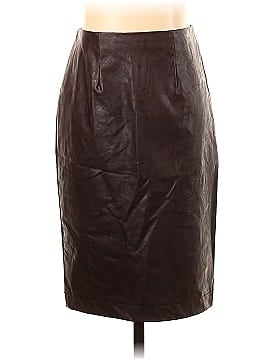 Ann Taylor Faux Leather Skirt (view 1)