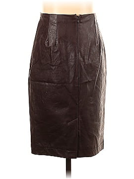 Ann Taylor Faux Leather Skirt (view 2)