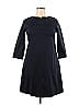 'S Max Mara Solid Black Casual Dress Size 8 - photo 1