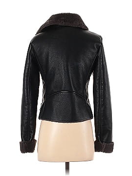MNG Faux Leather Jacket (view 2)