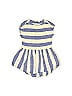 Tea Stripes Blue Dress Size 4 - photo 1