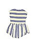 Tea Stripes Blue Dress Size 4 - photo 2