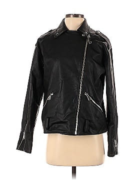 Missguided Faux Leather Jacket (view 1)