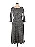 Coldwater Creek Marled Gray Casual Dress Size 14 - photo 1