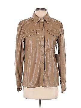 Good American Faux Leather Jacket (view 1)