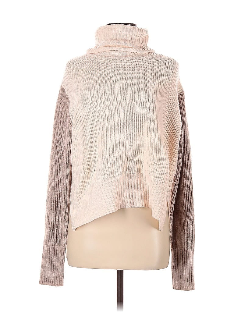 Lulus Ombre Tan Turtleneck Sweater Size M - photo 1