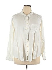 Pilcro By Anthropologie Long Sleeve Button Down Shirt