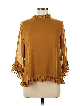 Ann Taylor Factory Long Sleeve Blouse (view 1)