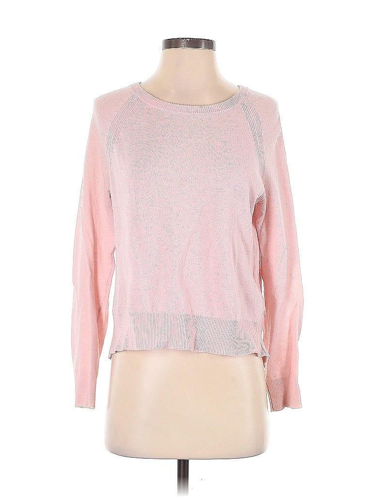 Banana Republic Solid Pink Pullover Sweater Size S - photo 1